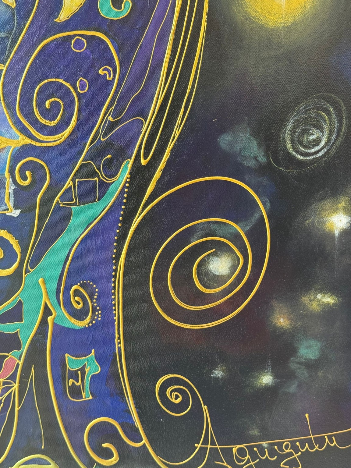 Detailansicht von Ornamentum II Supernova